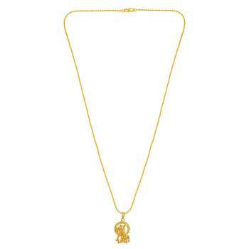 Krishna Idol Pendant with Ball Chain 2