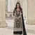 Black embroidered net salwar