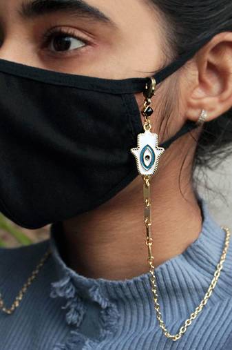 Kundan Accent Mask Chain