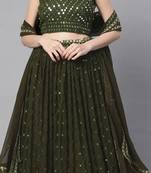 Colour available Embroidered Attractive Party Wear Silk Lehenga choli