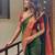 LONDON BEAUTY GREEN SILK SAREES WITH BLOUSE