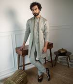 Dusty Olive Shrug Set