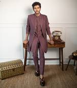 Devine Marsala Shrug Set