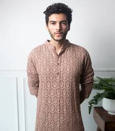 Rose Taupe Kurta Set