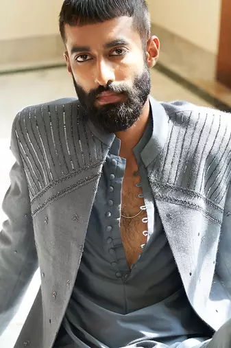 Lava Smoke Jacket Set