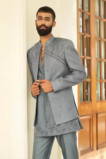 Lava Smoke Jacket Set