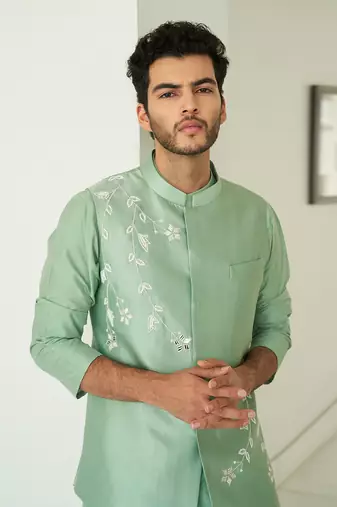 Aspen Green Jacket Set