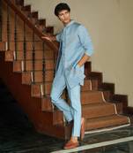 Ethereal Blue Shrug Set