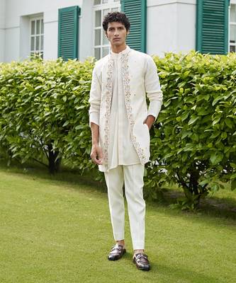 Blossam White Shrug Set 1