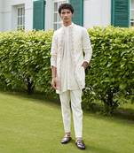 Blossam White Shrug Set