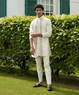 Blossam White Shrug Set 2