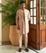 Caramel Peach Shrug Set