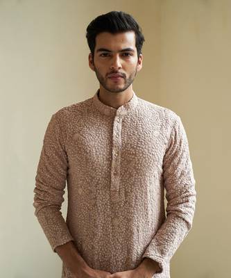 Pale Mauve Kurta Set 4