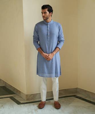 Sky Kurta Set 2