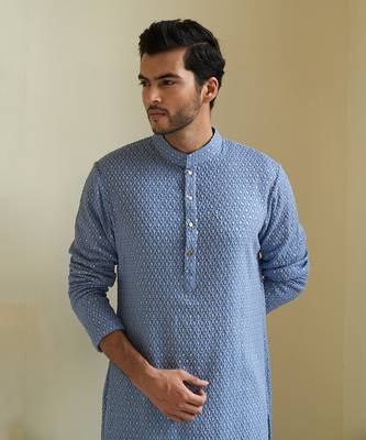 Sky Kurta Set 3