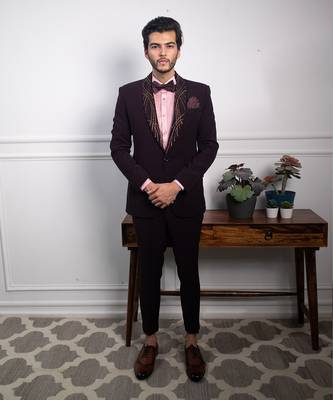 Berry Wine Tuxedo 1