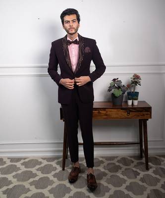 Berry Wine Tuxedo 4