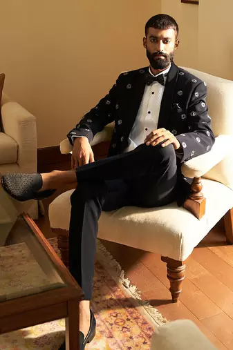 Monogram Tuxedo Set