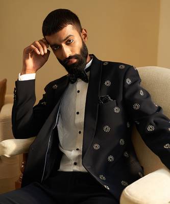 Monogram Tuxedo Set 4