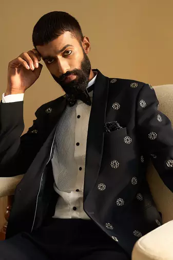 Monogram Tuxedo Set