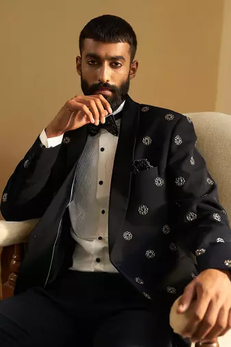 Monogram Tuxedo Set
