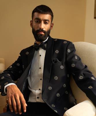 Monogram Tuxedo Set 6