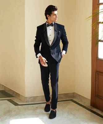 Cord Blue Tuxedo 1
