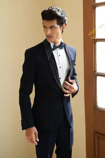 Cord Blue Tuxedo