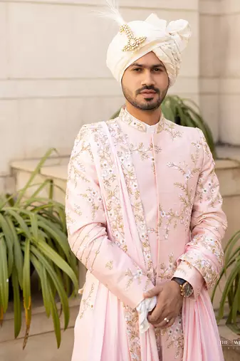 Cherry Blossom Sherwani
