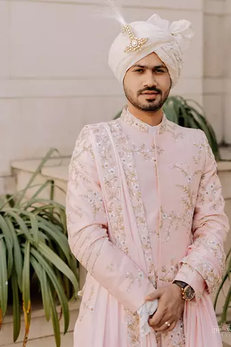 Cherry Blossom Sherwani