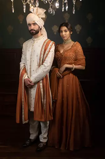 Desert Rouge Sherwani