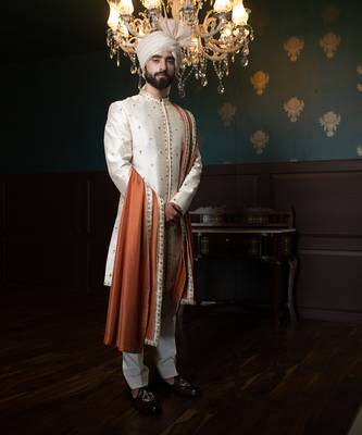 Desert Rouge Sherwani 1