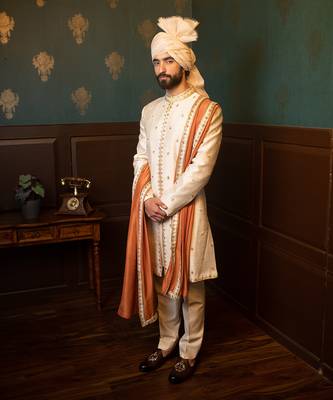 Desert Rouge Sherwani 4