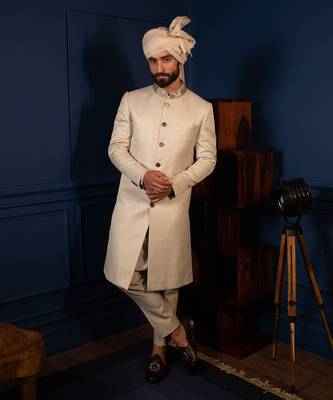 Sharp Chevron Sherwani 2