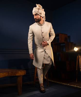 Sharp Chevron Sherwani 5