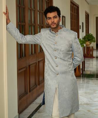 Floral Dream Achkan Set 4
