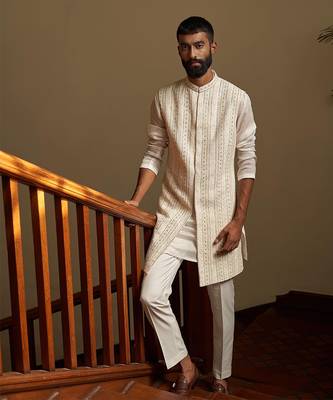 Regal Saga Sleeveless Sherwani 1
