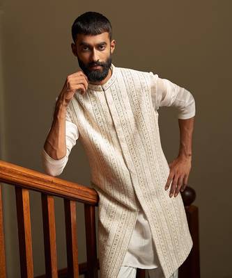 Regal Saga Sleeveless Sherwani 3