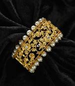 Gold Jardin D'Eden Bangle