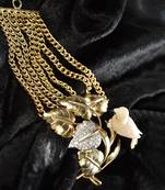 Gold Jardin D'Eden Hand Cuff