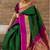 LONDON BEAUTY GREEN SILK SAREES WITH BLOUSE