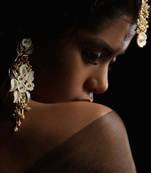 Gold Jardin D'Eden Earing