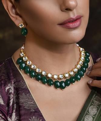 Swabhimann Green Emerald   Necklaces 3