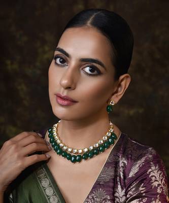 Swabhimann Green Emerald   Necklaces 4