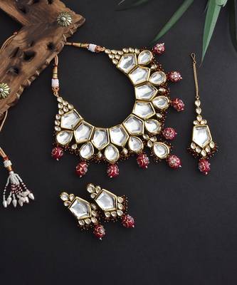 Swabhimann Red ruby   necklaces 4