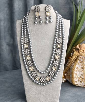 Grey zircon   necklaces 5