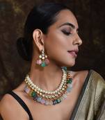 Swabhimann Multicolor Pearl Necklace