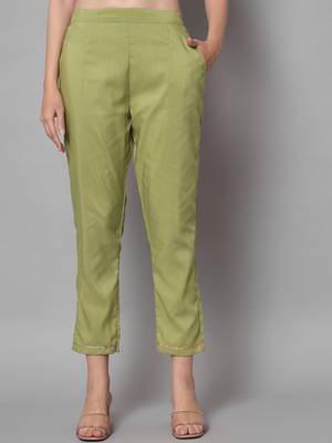 Light-green embroidered silk blend Kurta Pant With Dupatta 4