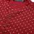 Men Maroon & Gold Printed Straight Kurta With Pyjama