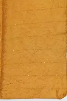Mustard embroidered silk blend Kurta Pant With Dupatta
